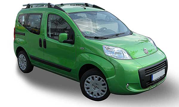 Fiat Fiorino Qubo 09//2008 in poi Calotta specchietto retrovisore nera sx